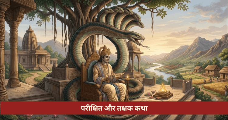 परीक्षित और तक्षक नाग की कथा