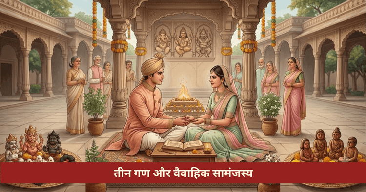 तीन गण विवाह मिलान