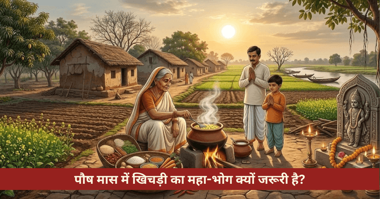 पौष मास खिचड़ी महा-भोग: नवग्रह शांति, महत्व और विधि