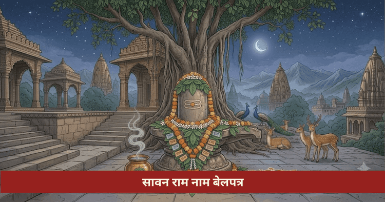 सावन सोमवार 108 बेलपत्र राम नाम अर्पण उपाय