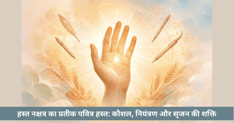 हस्त नक्षत्र हस्त प्रतीक का अर्थ और महत्व