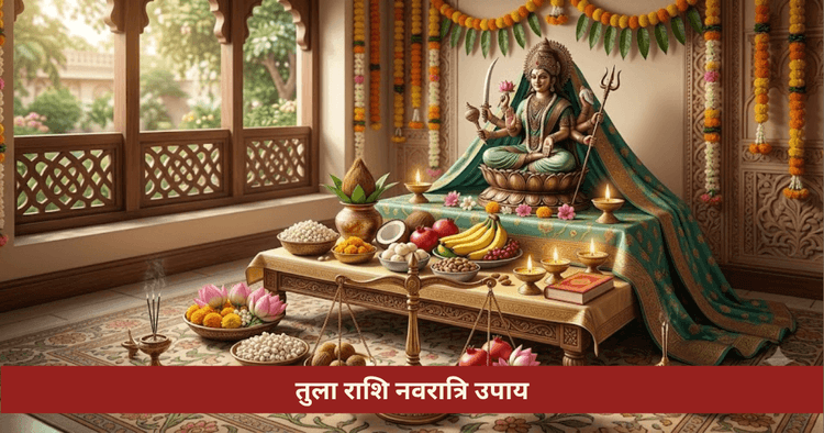 तुला राशि नवरात्रि उपाय धन प्रेम आकर्षण