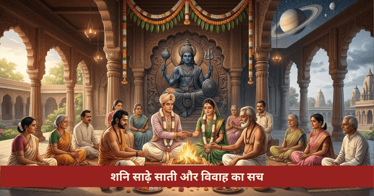 शनि साढ़े साती विवाह योग सप्तमेश स्थिति फल और उपाय जानिए