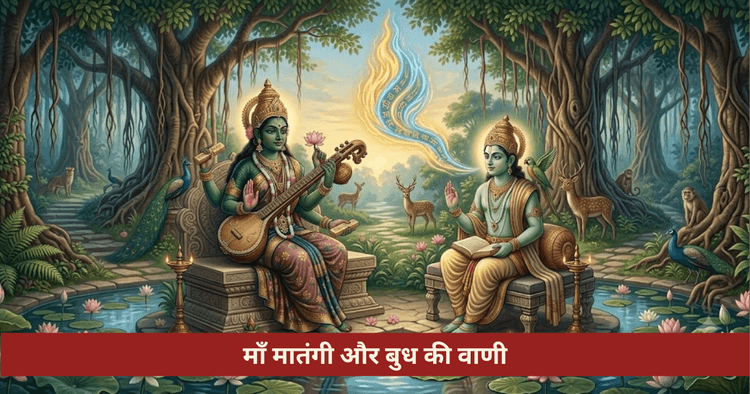 मातंगी बुध: 64 कलाएं मधुर वाणी संगीत और किन्नर आशीष