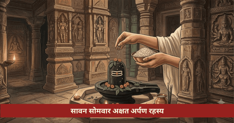 सावन सोमवार अक्षत अर्पण महत्व