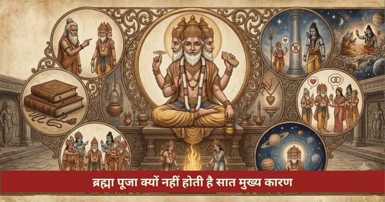 ब्रह्मा पूजा क्यों नहीं होती है जानिए ७ मुख्य कारण