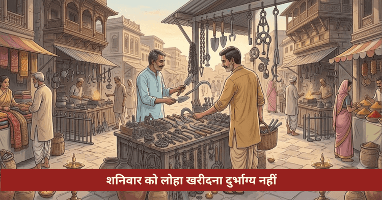शनिवार को लोहा खरीदना अशुभ है क्या