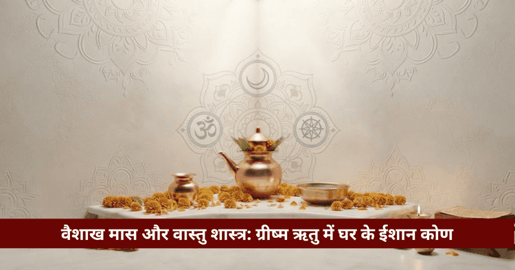 वैशाख मास वास्तु शास्त्र: ईशान कोण में जल स्थापना व उपाय