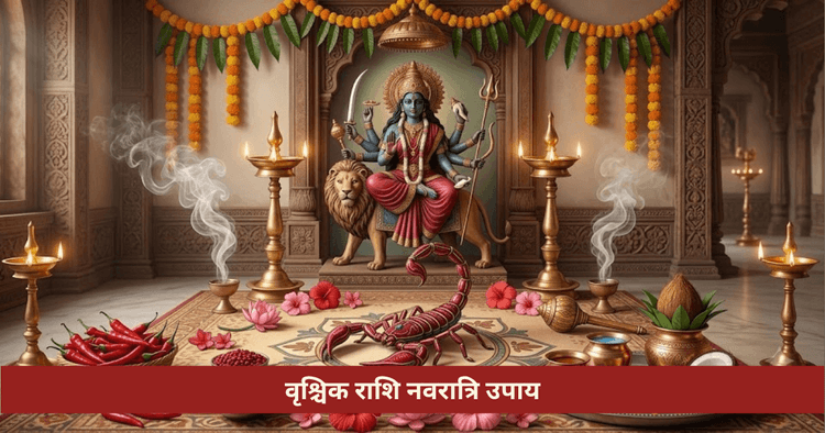वृश्चिक राशि नवरात्रि उपाय शनि राहु केतु