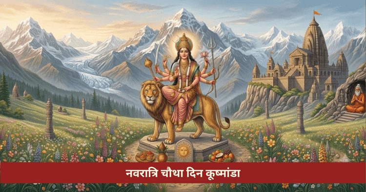 नवरात्रि चौथा दिन कूष्मांडा पूजा
