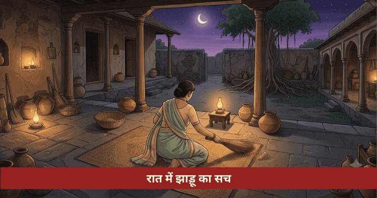 क्या रात में झाड़ू लगाना अशुभ है