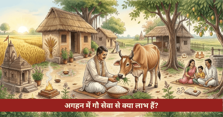 अगहन मास गौ सेवा माहात्म्य: गोग्रास नियम और नवग्रह शांति