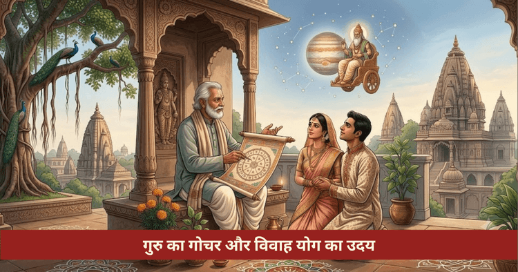 गुरु गोचर विवाह योग अमृत दृष्टि फल और अचूक उपाय जानिए