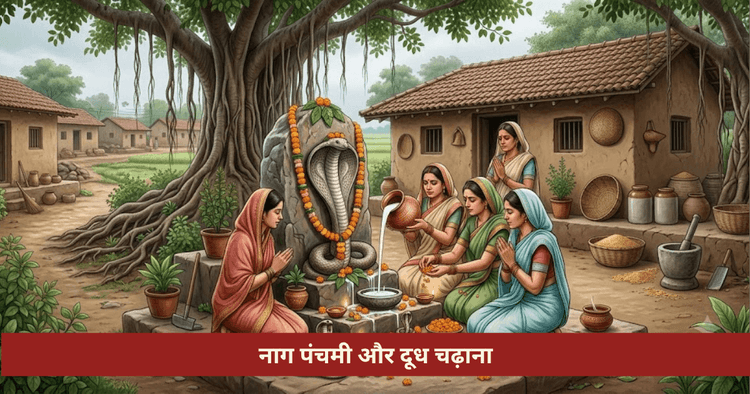 नाग पंचमी दूध चढ़ाना सही विधि