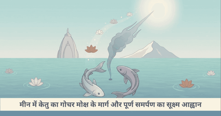 मीन में केतु गोचर: मोक्ष और आत्मिक शांति की दिशा