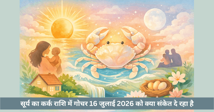 सूर्य का कर्क राशि में गोचर और भावनात्मक बदलाव