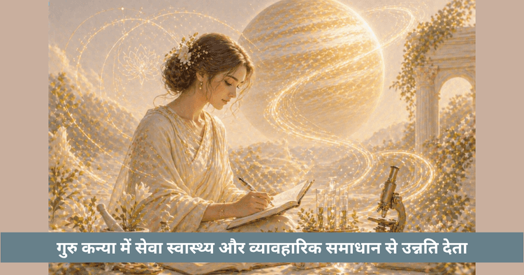 कन्या में गुरु गोचर: स्वास्थ्य, सेवा और समाधान