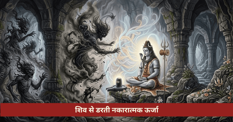 शिव से नकारात्मक ऊर्जा क्यों डरती