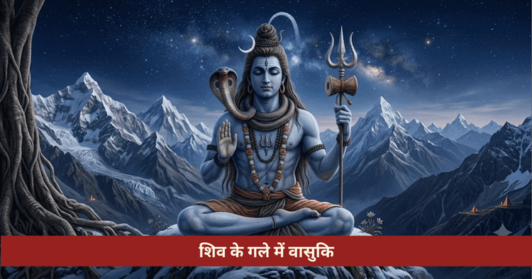 शिव के गले में वासुकि नाग का अर्थ