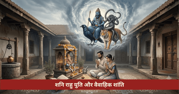 शनि राहु युति श्रापित योग वैवाहिक कलह और उपाय जानिए