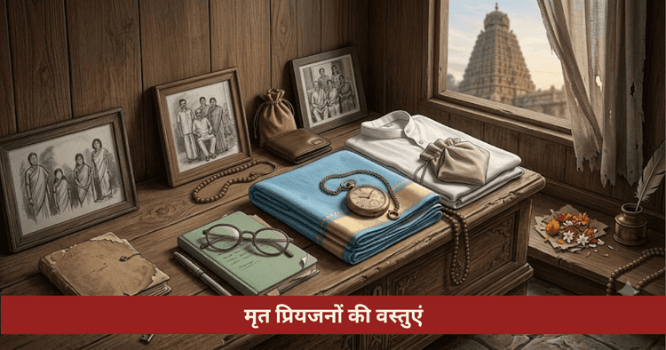 मृत व्यक्ति के गहने कपड़े पहनना
