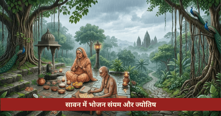 सावन भोजन संयम ज्योतिष