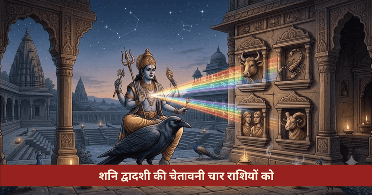 शनि द्वादशी और चार राशियां