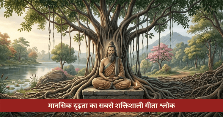 मानसिक दृढ़ता का श्लोक: गीता का दिव्य ज्ञान