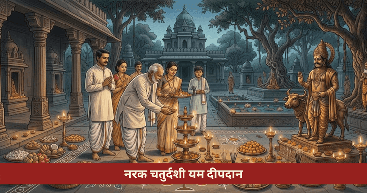 नरक चतुर्दशी 2026: यम दीप, स्नान और तर्पण विधि