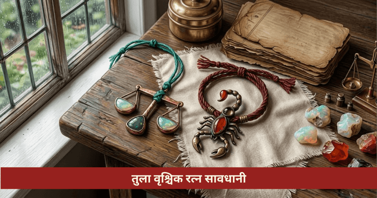 तुला और वृश्चिक के रत्न