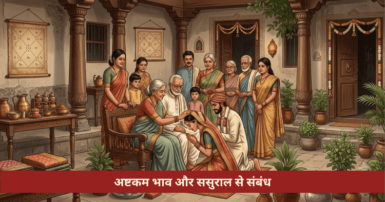 अष्टम भाव ग्रह स्थिति फल ससुराल संबंध और उपाय जानिए