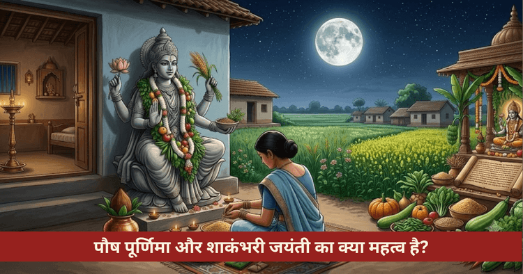 पौष पूर्णिमा 2026: शाकंभरी जयंती, पूजा विधि और चंद्र अर्घ्य