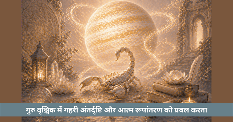 वृश्चिक में गुरु गोचर: आंतरिक परिवर्तन