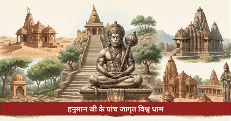 हनुमान जी के पांच जागृत विश्व धाम ज्योतिष और रहस्य