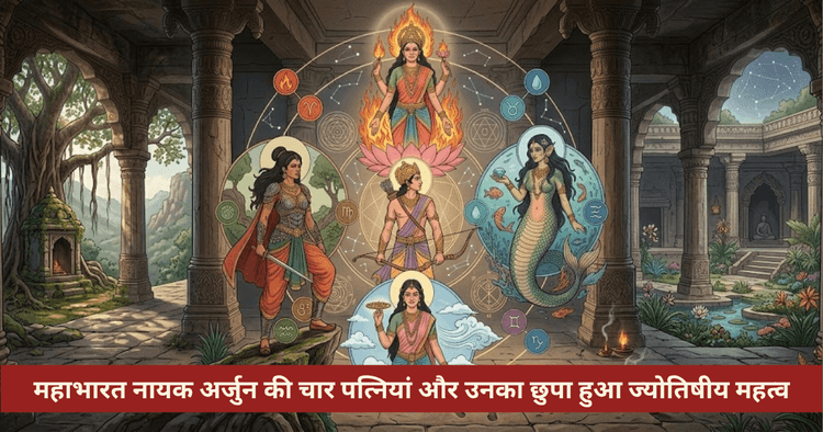 अर्जुन की 4 पत्नियां: रहस्य और ज्योतिषीय महत्व