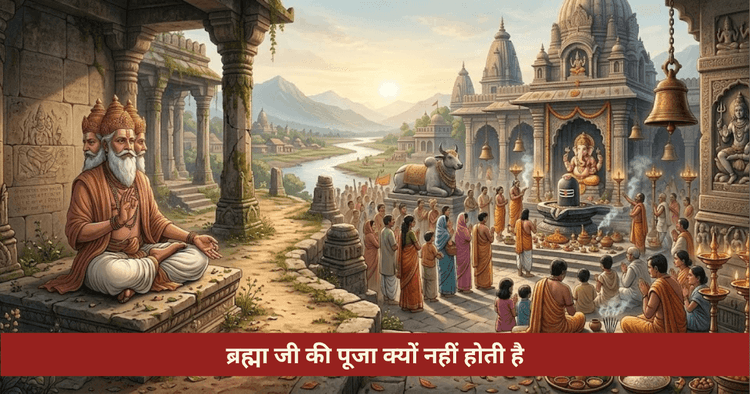 ब्रह्मा जी की पूजा क्यों नहीं होती जानिए रहस्य पंचांग