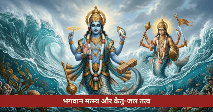 मत्स्य केतु जल तत्व: 12वें भाव रक्षा, मीन राशि और आकस्मिक दुर्घटना उपाय