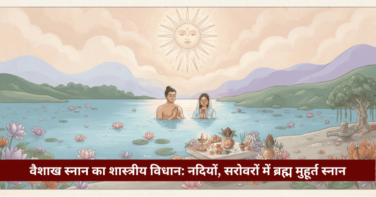वैशाख स्नान विधान: ब्रह्म मुहूर्त नियम, संकल्प मंत्र व फल