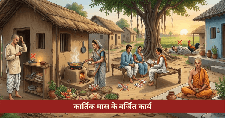 कार्तिक मास में क्या वर्जित है? 7 नियम