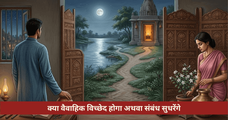 क्या तलाक होगा या संबंध सुधरेंगे जानिए ज्योतिषीय विश्लेषण