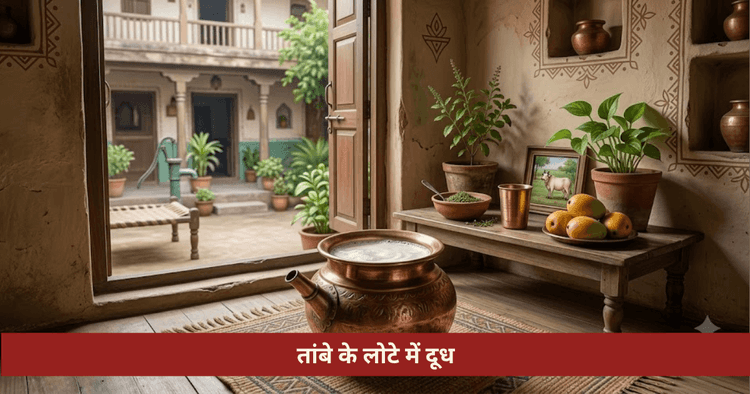 तांबे के लोटे में दूध क्यों नहीं