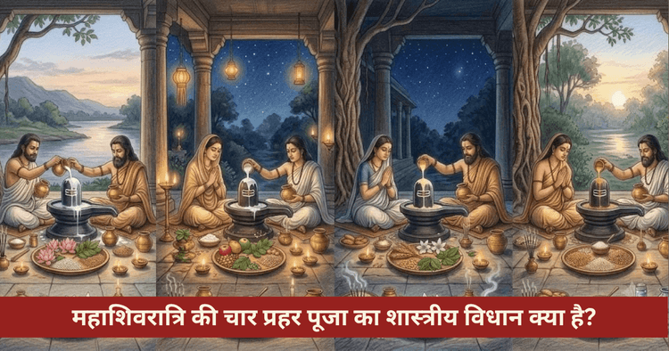 महाशिवरात्रि चार प्रहर पूजा: समय, अभिषेक सामग्री और मंत्र