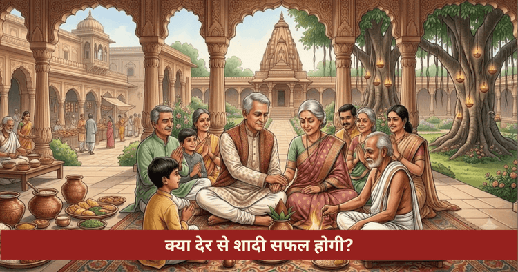 देर से शादी के ज्योतिषीय योग और वैवाहिक स्थायित्व उपाय