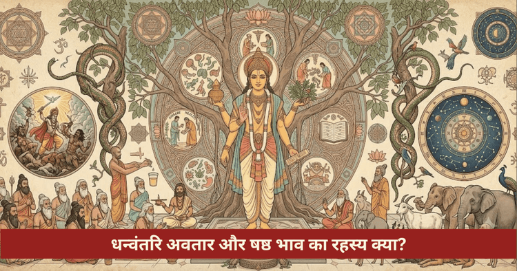भगवान धन्वंतरि अवतार कथा और षष्ठ भाव का रहस्य