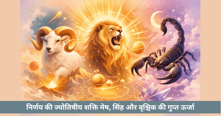 मेष, सिंह और वृश्चिक की निर्णय लेने की शक्ति का ज्योतिषीय विश्लेषण