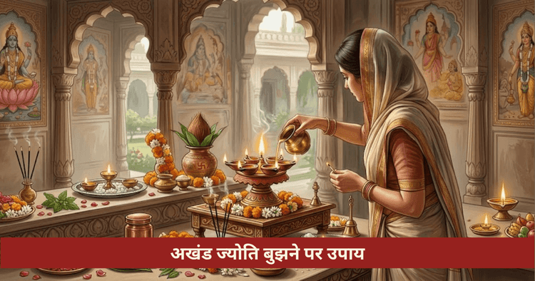 अखंड ज्योति बुझ जाए तो क्या करें? उपाय और प्रायश्चित