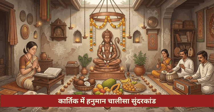 कार्तिक हनुमान चालीसा सुंदरकांड पाठ विधि फल