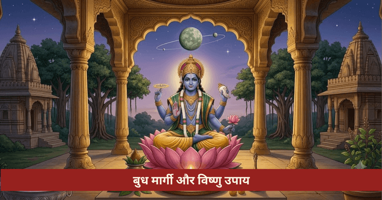 बुध मार्गी मिथुन और विष्णु उपाय