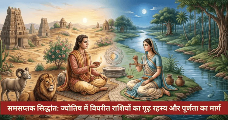 समसप्तक सिद्धांत: विपरीत राशियों का गूढ़ रहस्य