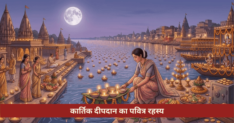 कार्तिक मास दीपदान: स्थान तेल दिशा और विधि